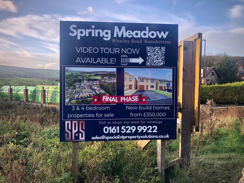 Branded business signage developed for stronger visual impact